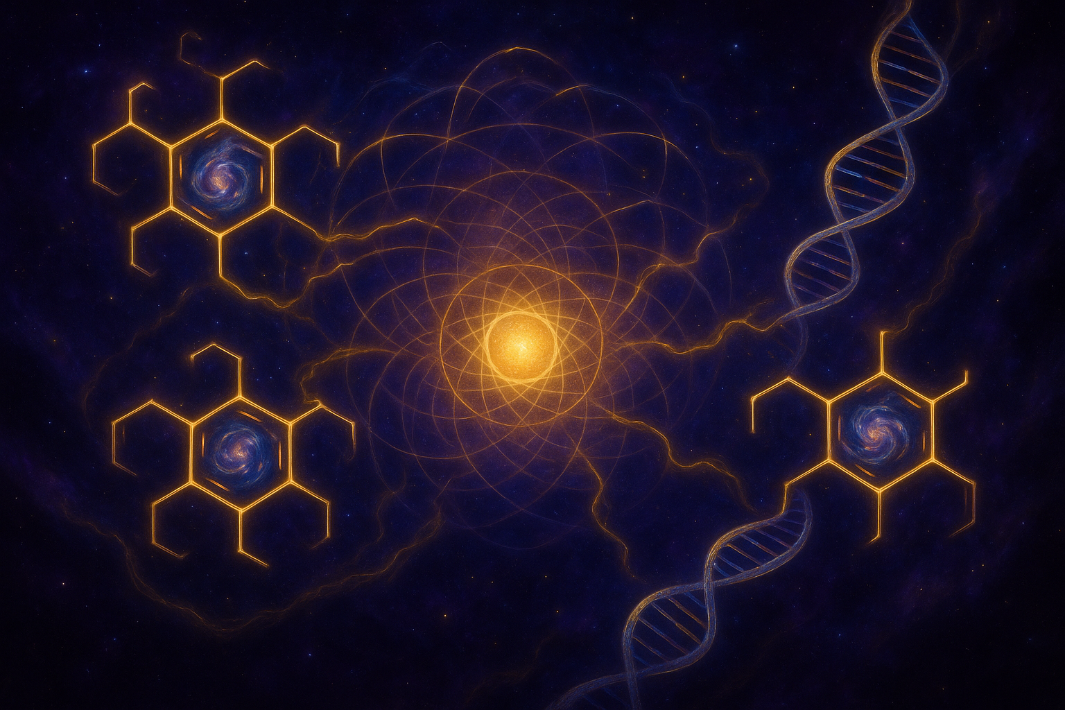 Everything is timed to perfection through the understanding of the life force energy (isotope system) inside of the aromatic ring, we get to explore how life evolved before DNA was formed. Evolution from the initial Bose Einstein condensate singularity.